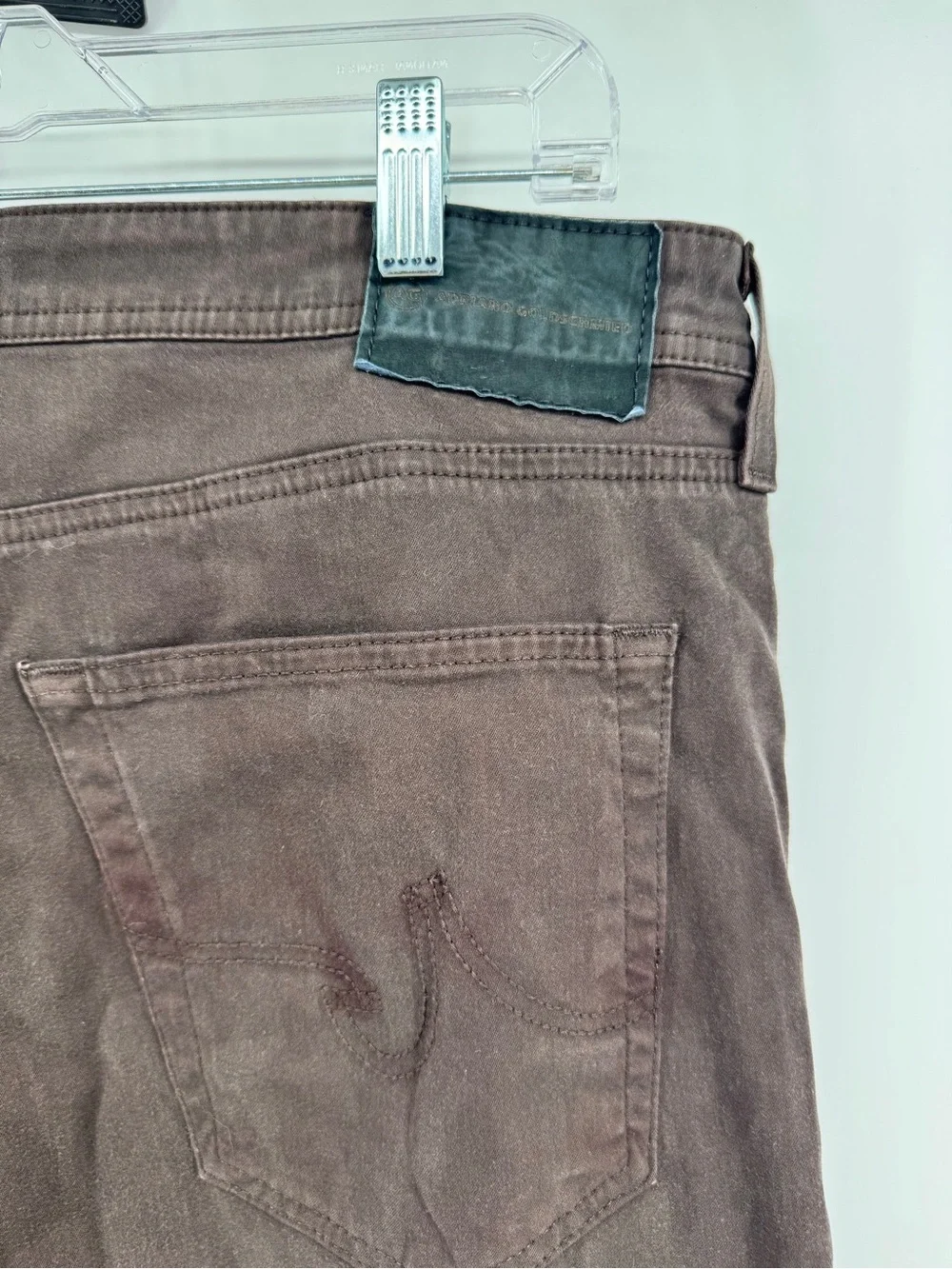 The Protégé Brown Straight-Leg Pants 36x34